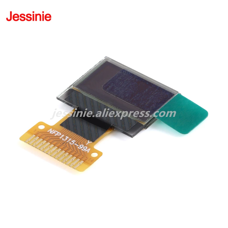 Modulo LCD Display OLED da 0.49 pollici schermo bianco da 0.49 "64x32 interfaccia I2C IIC SSD1306 Driver per Arduino AVR STM32