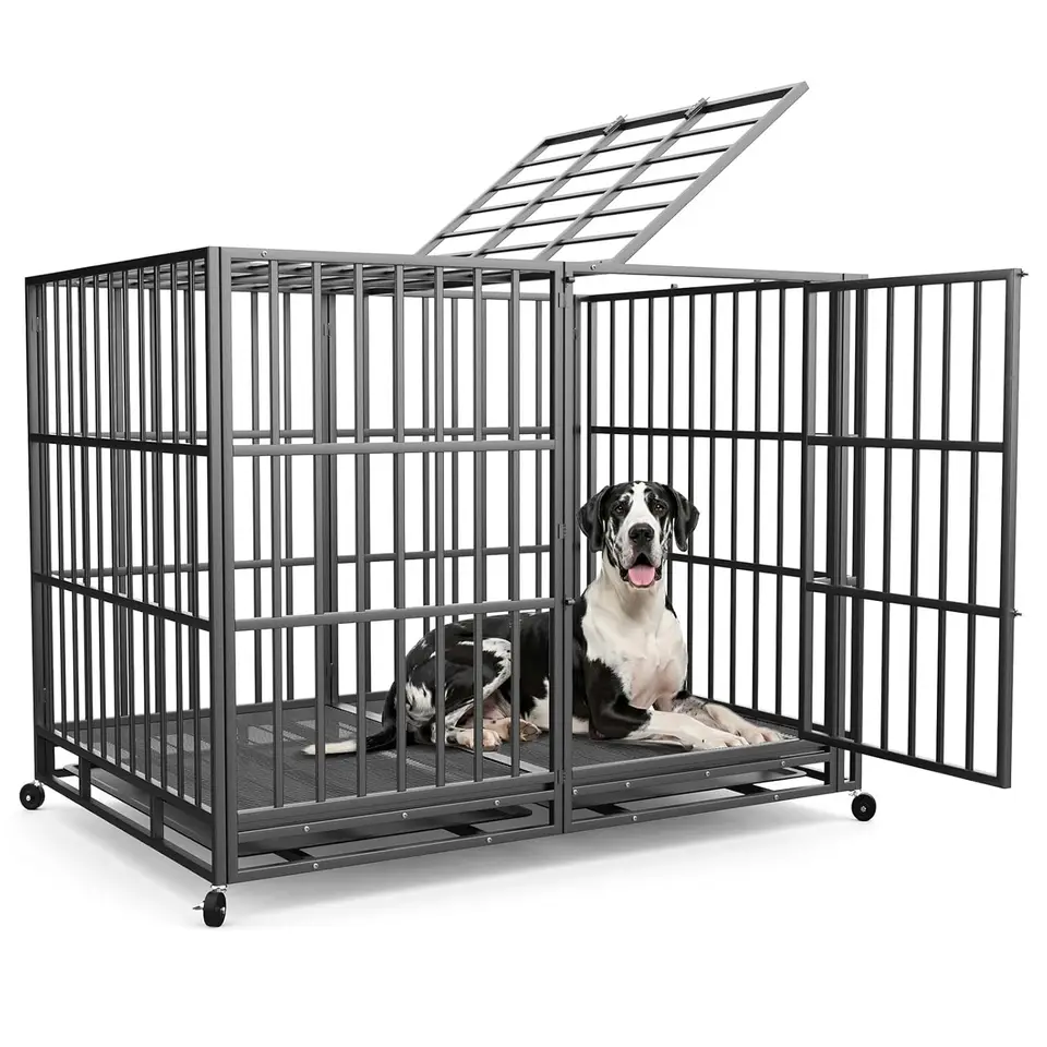 60 Inch Heavy Duty Indestructible Dog Crate