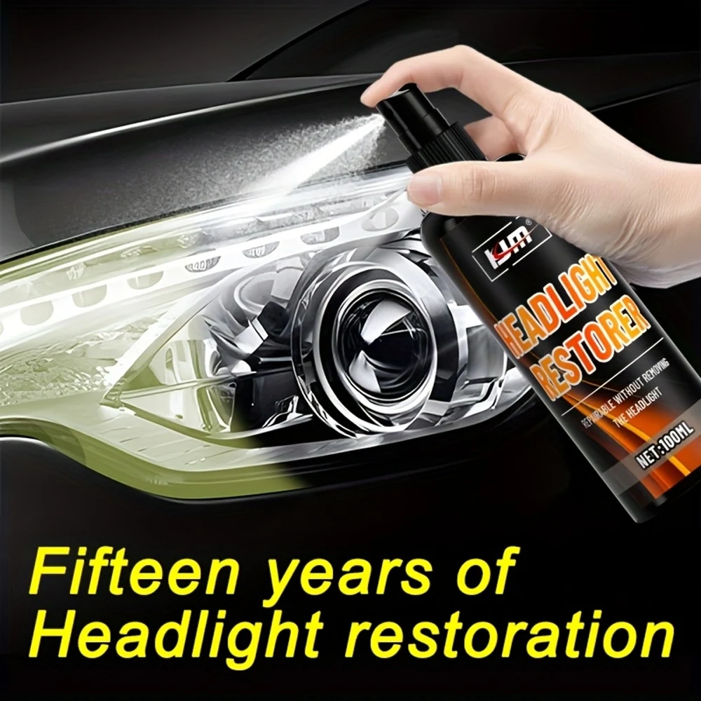 

Профессиональный комплект для ремонта автомобильных фар, спрей для ремонта автомобильных фар, легко решает проблему окисления фар