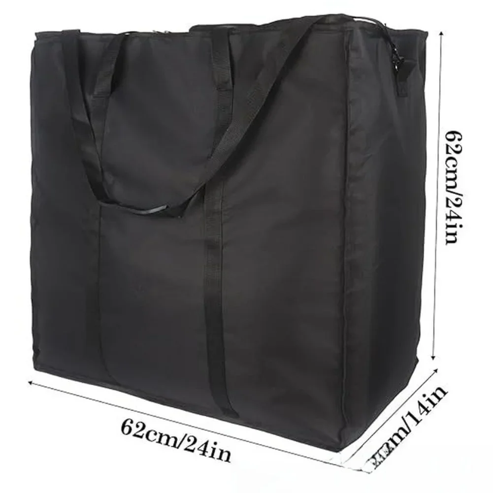 

1 Pcs Waterproof Foam Tile Storage Bag 62x36x62cm Oxford Fabric Dustproof Scratch Resistant Cover With Zipper For Garden