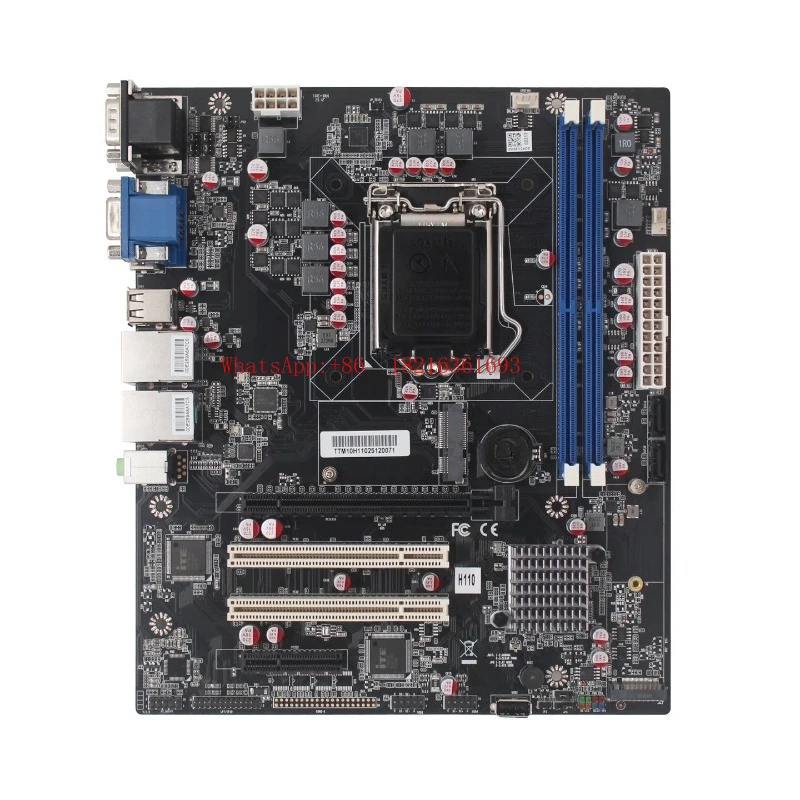 

H110 industrial main board 1151MATX industrial control small board 6/7/8/9th generation visual server computer motherboard