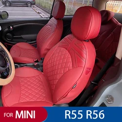 R55 R56 Full Set Car Seat Cover Cushion Mat For MINI COOPER JCW One S Auto Protectional Customized Pad Interior Accessories