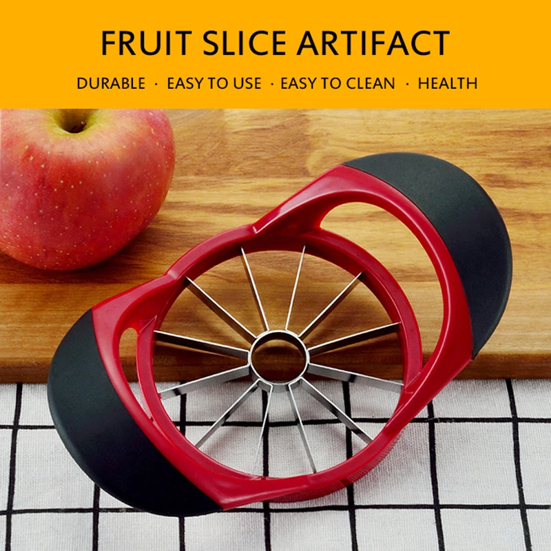 2024 New Apple Slicer Upgraded Version 12-Blade Large Apple Corer Stainless Steel Ultra-Sharp Apple Cutter For Women Christmas