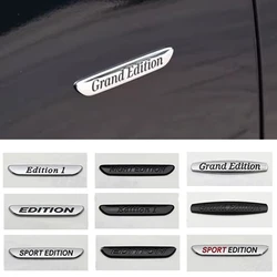 ABS Car Fender Side Emblem Sticker Tail Box Badge Decal for Mercedes Benz Edition W210 W212 W204 W205 W207 W168 GLK CLA SLK GLE