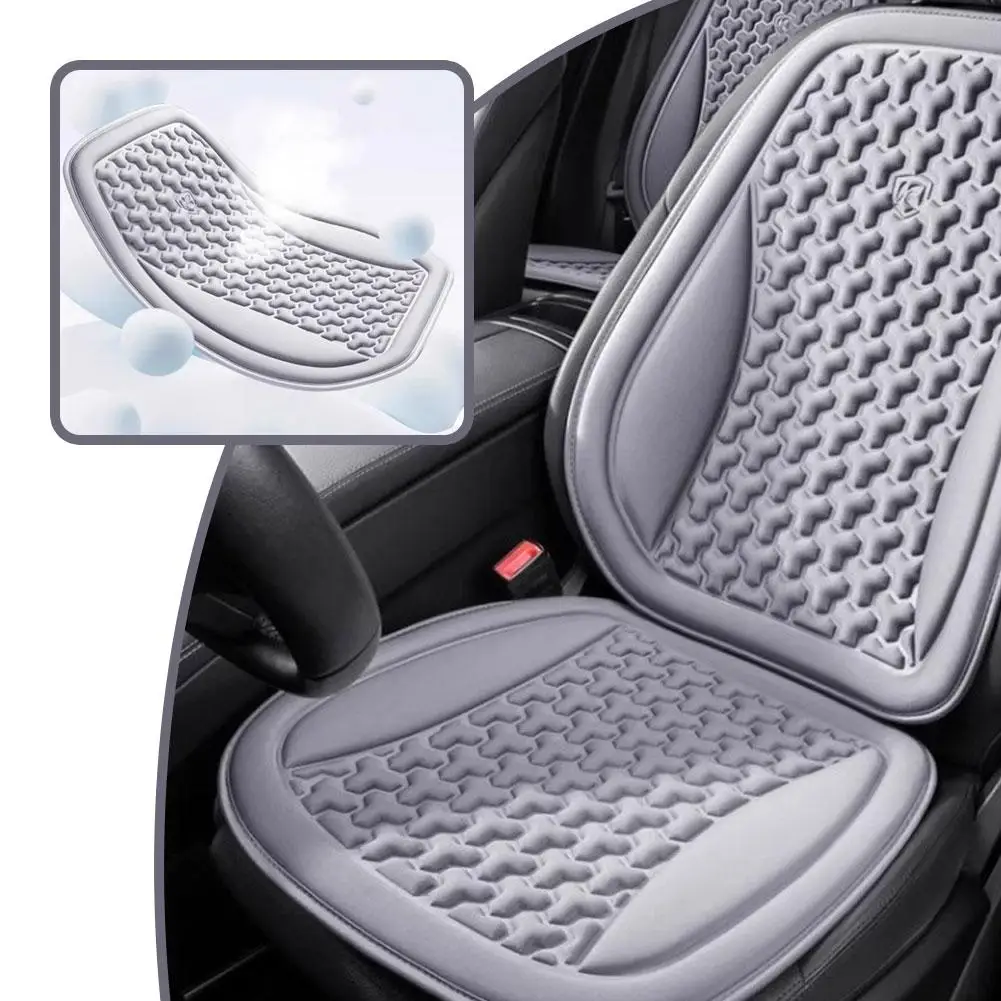 

Car Seat Cover Summer 3D Breathable Ice Silk Car Seat Chair Design Auto Cushion Mat Auto Pads Convex Protector Seat Univers Z5N2