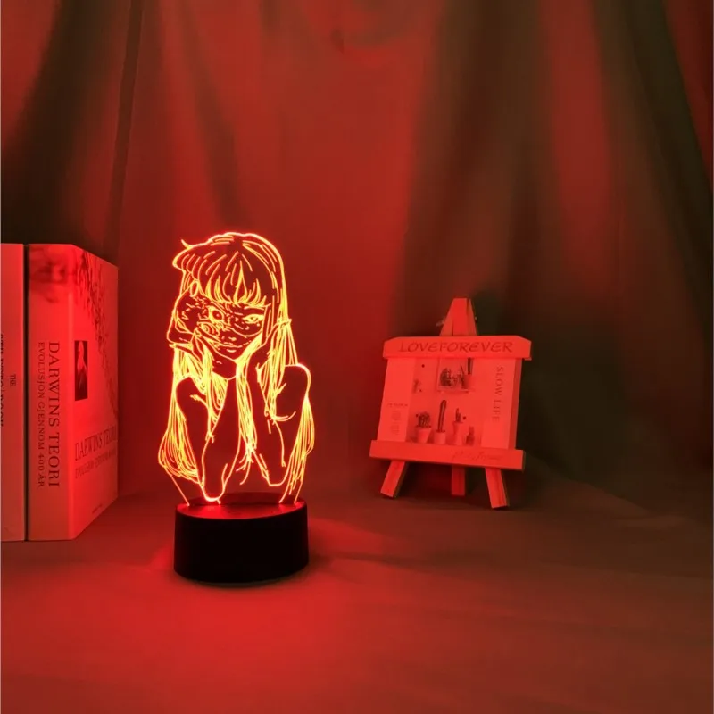 Anime 3d Lamp Junji Ito Collection Tomie for Bedroom Decor Nightlight Birthday Gift Manga Junji Ito Collection Led Night Light