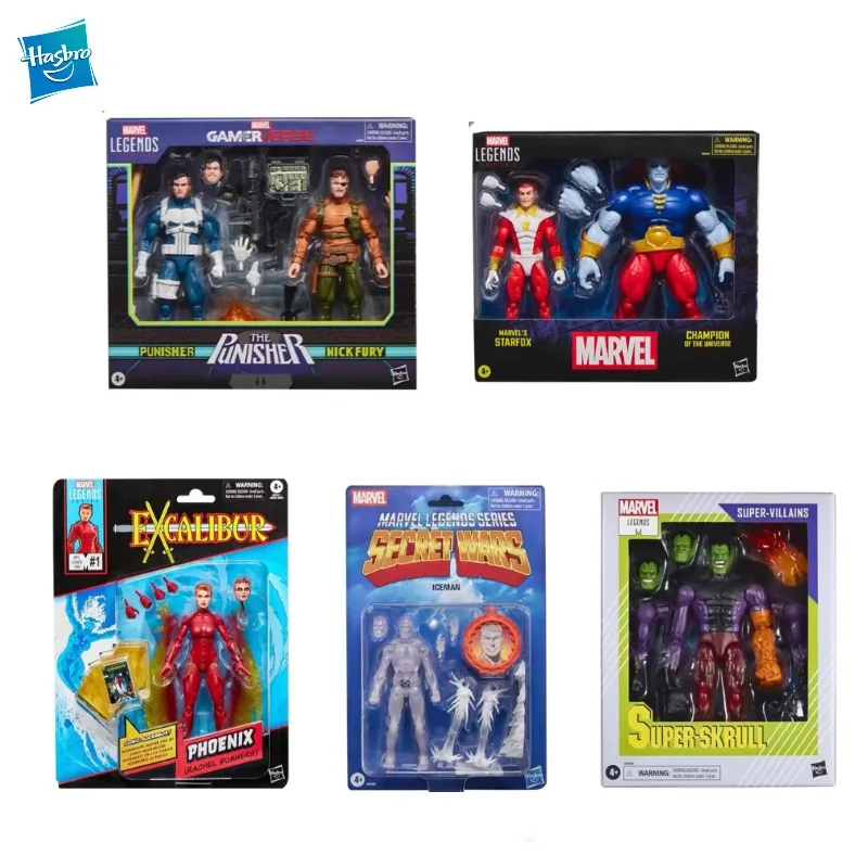 

Предпродажа, Новинка 2024, оригинальная фигурка MARVEL LEGENDS MARVEL'S ICEMAN PUNISHER NICK FURY STARFOX SUPER-SKRULL PHOENIX