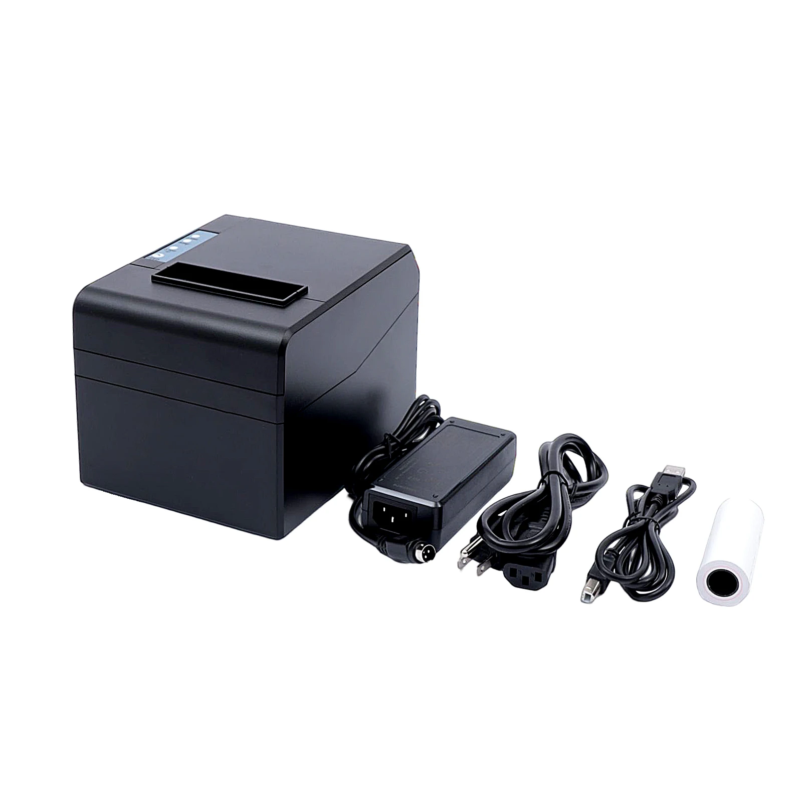 USB Thermal Receipt Printer, POS Printer, Restaurant, Kitchen Printer, Auto Cutter, Support Cash Drawer,USB Serial, 80mm