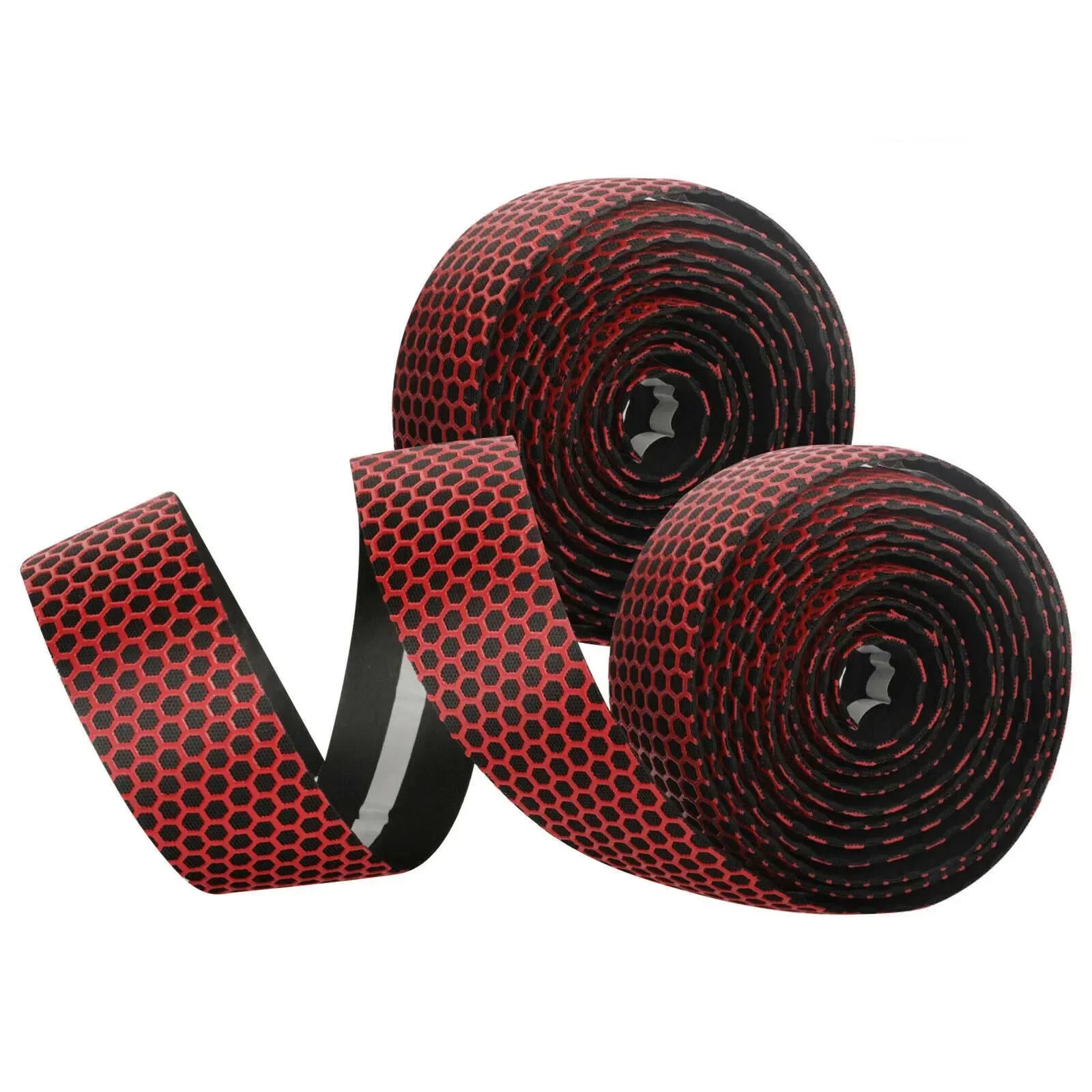 Bicycle handlebar tape curved handlebar wrap Bicycle honeycomb mesh bandage sticky tape grip cover riding accessories