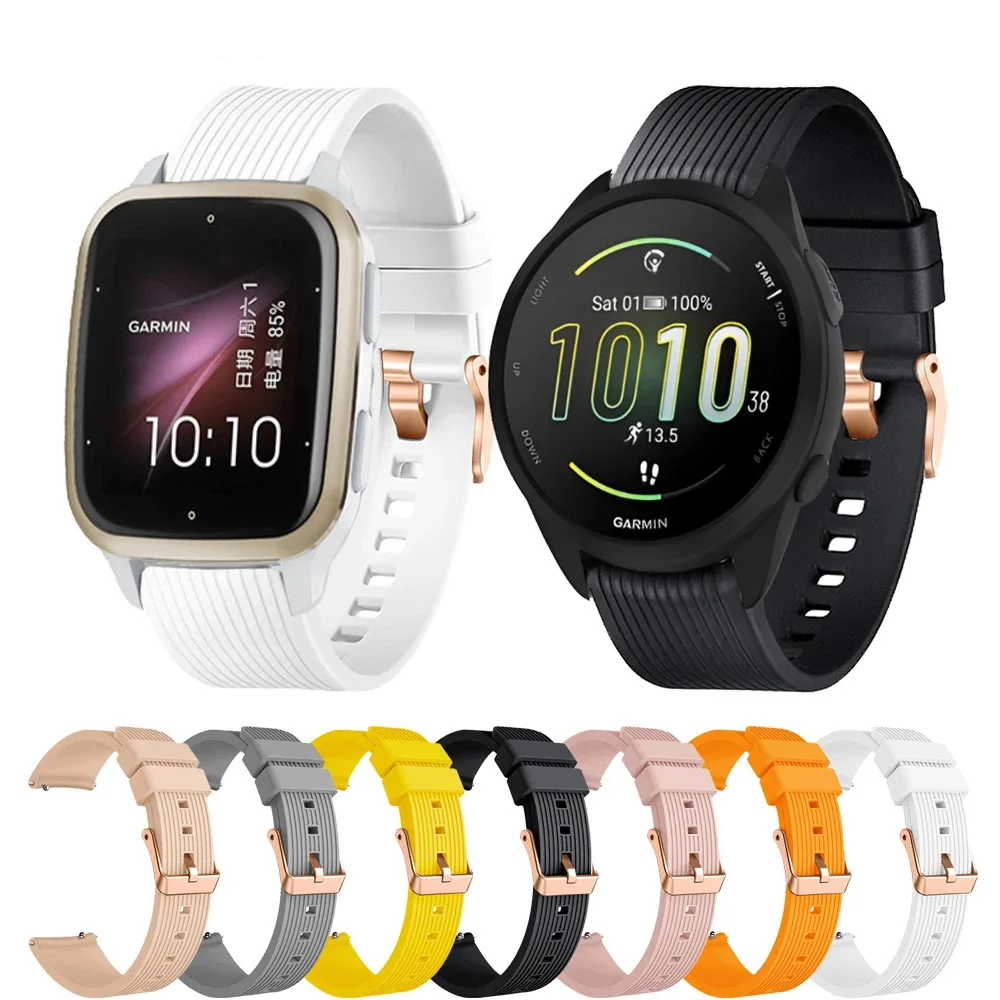Silikon 20mm Armband für Polar Pacer/Zünden Smartwatch Armband für Coros Apex 2/42mm Apex2 Pace 2 Zubehör Uhren armbänder