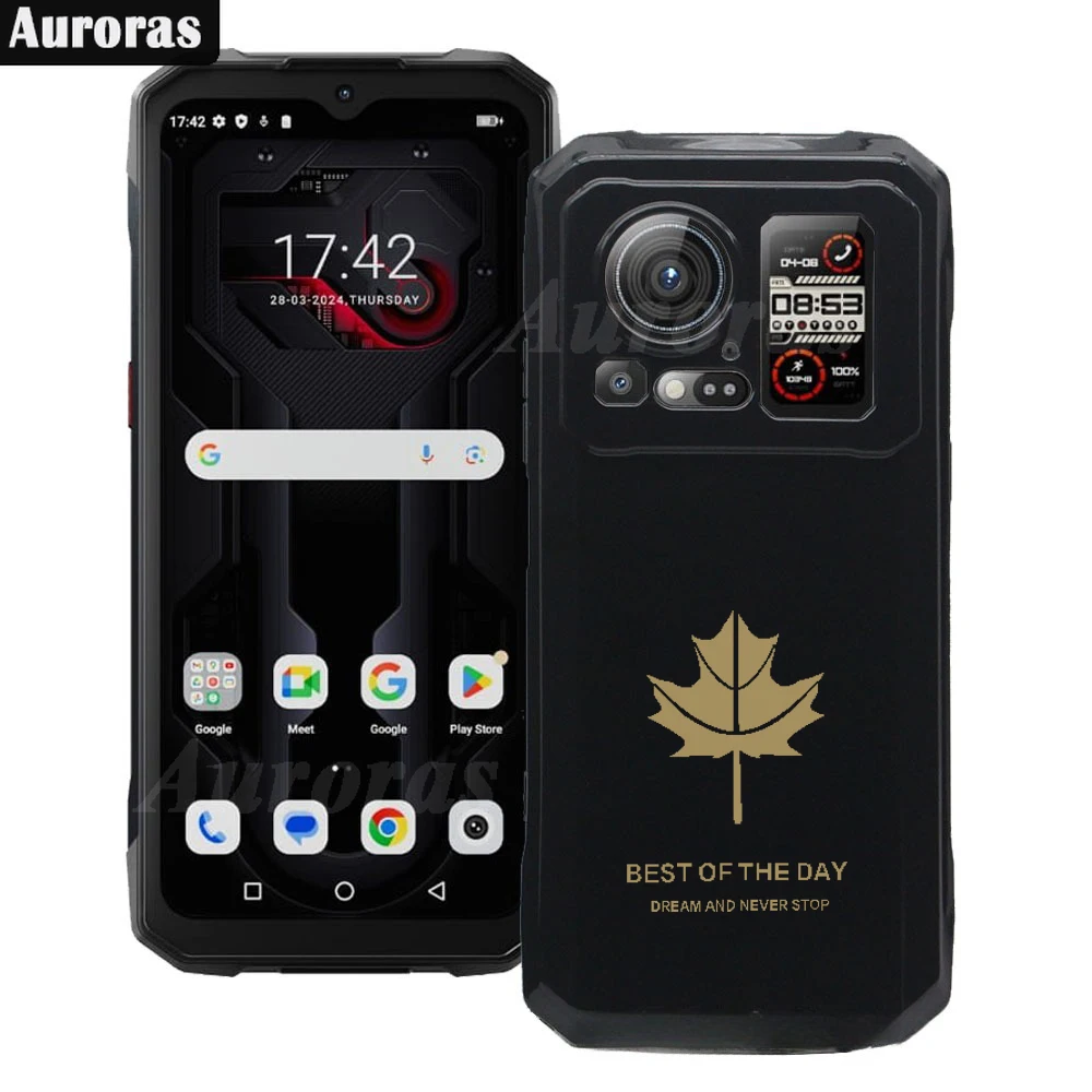 

Auroras For Hotwav cyber 15 Cover Luxury Maple Leaf Silicone TPU Soft Case For Hotwav cyber 15 Shell