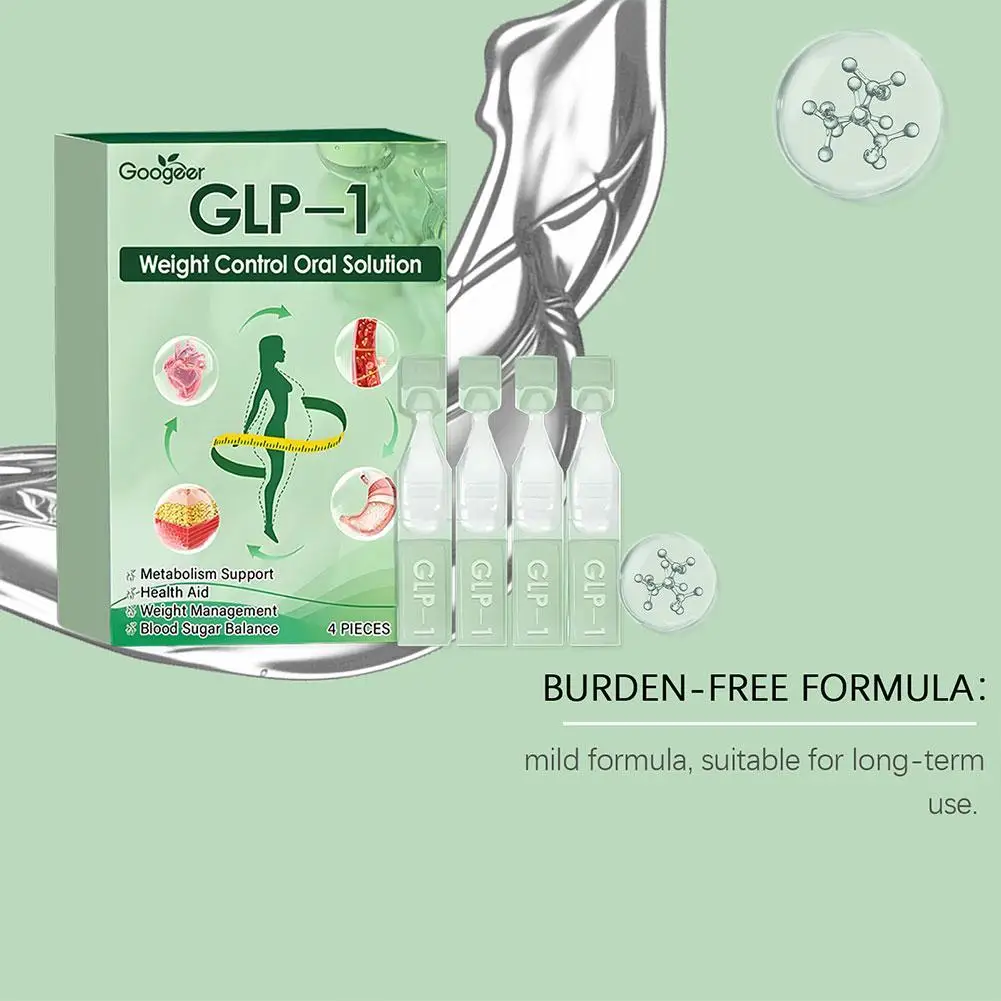 La solución oral de gestión de pesas GLP-1 acelera la circulación metabólica limpia los intestinos desintoxica equilibra el suplemento flora