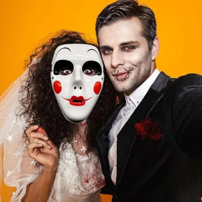 1-20PCS Halloween Cosplay Maskerade Masker Volledig Gezicht Handgeschilderd Ontwerp voor Kinderen en Volwassenen Feestdecoratie Kostuum Accessoires