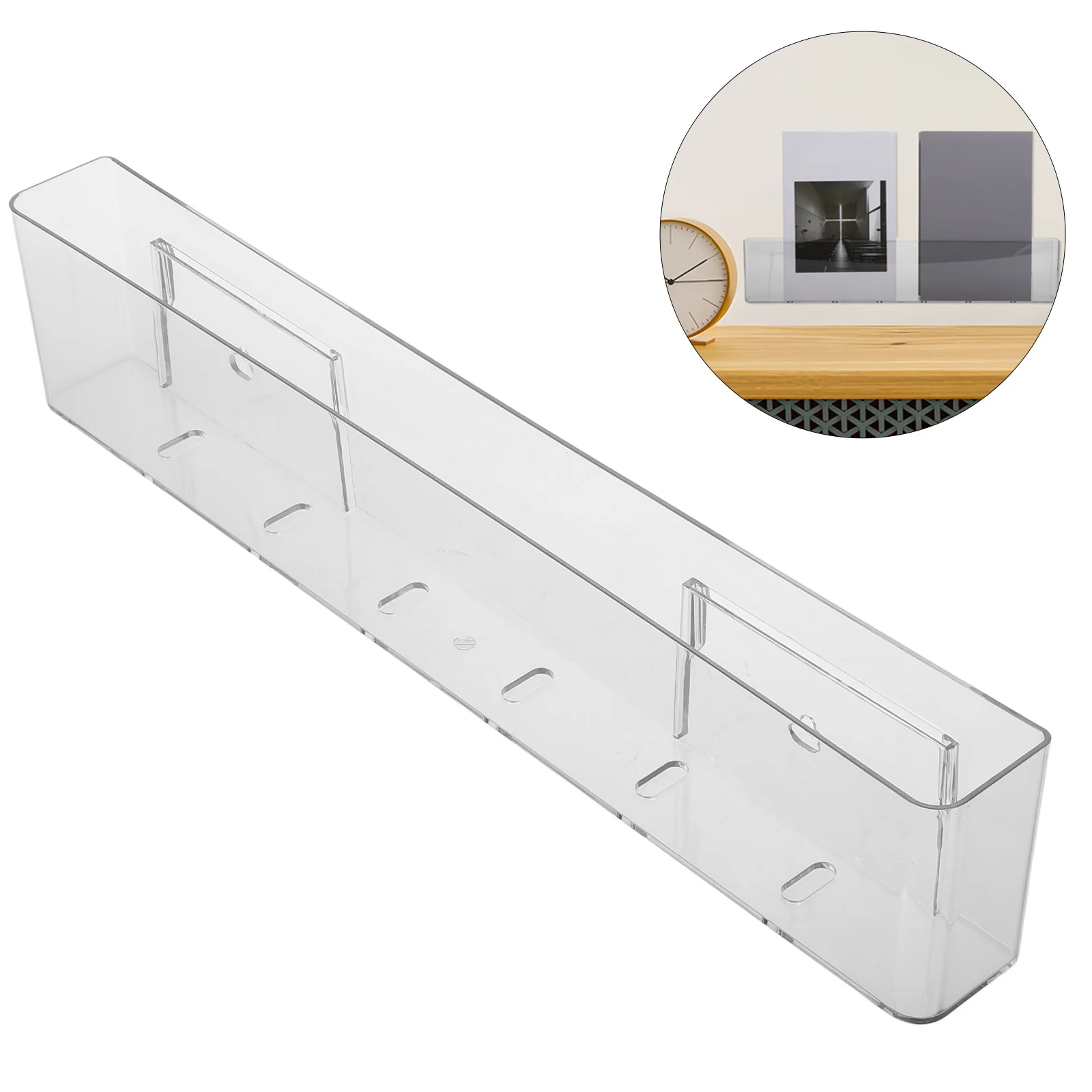 2 шт. прозрачная плавающая книжная полка, настенная компактная полка для детской комнаты, книжка с картинками, дисплей для хранения журналов