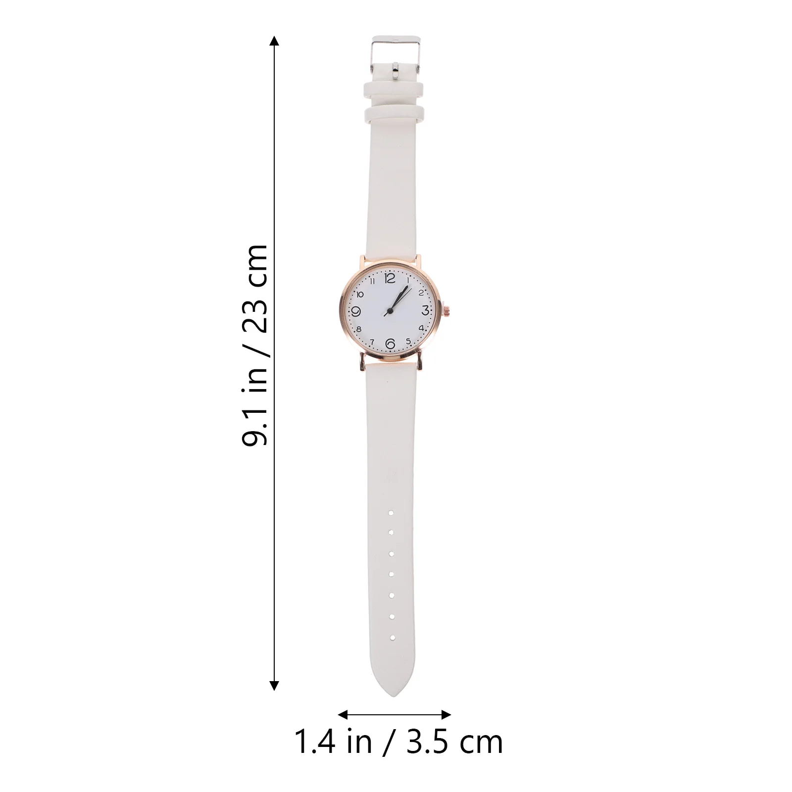 Correa de reloj para mujer, Digital, informal, para mujer, cristal ordinario blanco, banda de PU para mujer