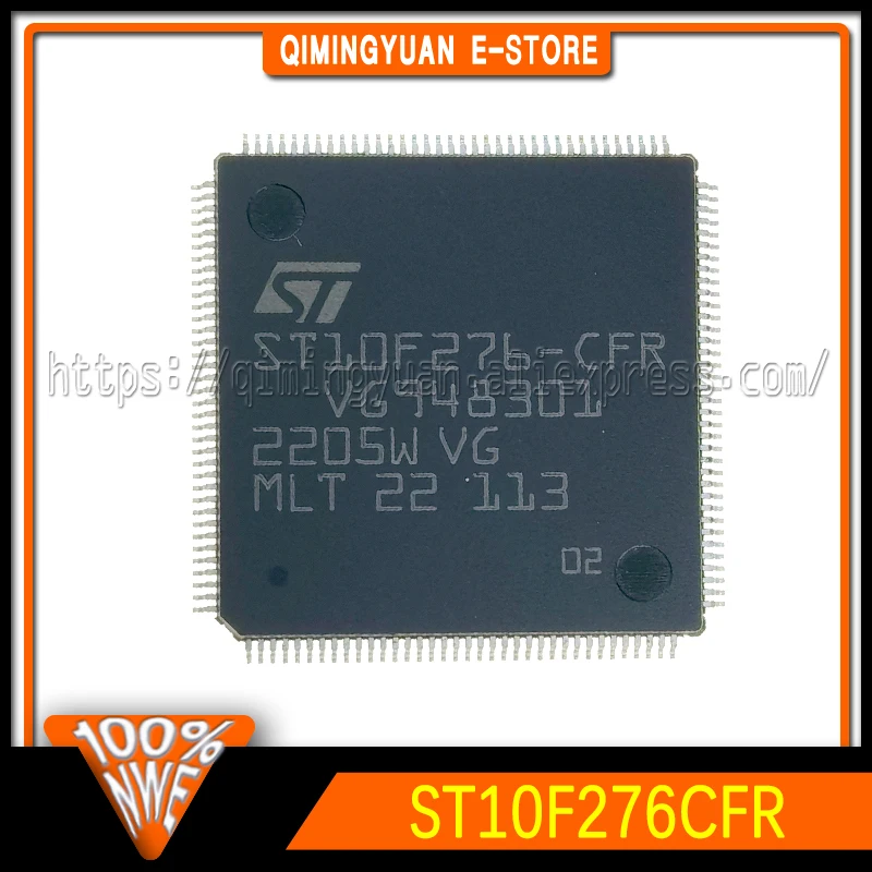 

1-20pcs/lot New Original ST10F276-CFR ST10F276CFR ST10F276 LQFP144 20×20×1.4mm In Stock