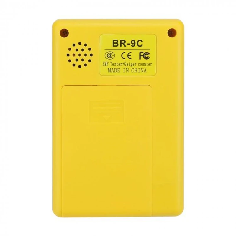 BR-9C 2-In-1 Geiger Counter Nuclear Radiation Detector Dosimeter Electromagnetic Radiation Tester