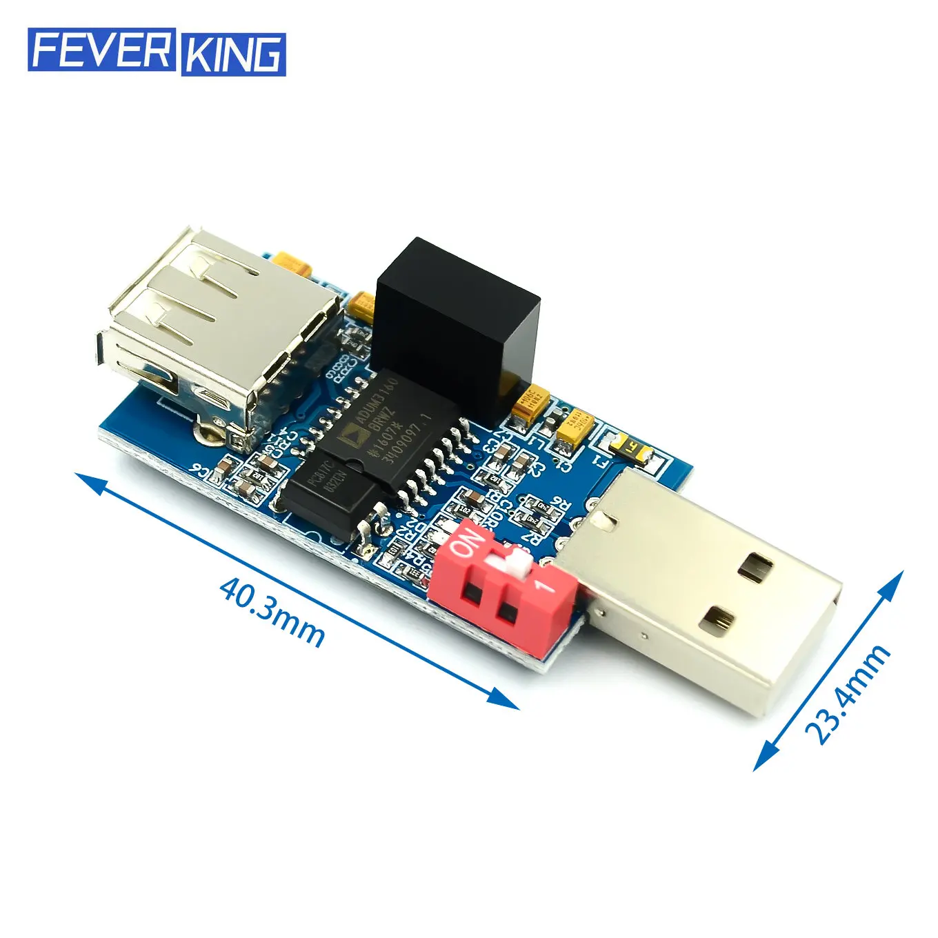 Usb Isolator 1500V Isolator ADUM3160 Module Koppeling Bescherming Board Usb Naar Usb Isolatie Met Usb 2.0