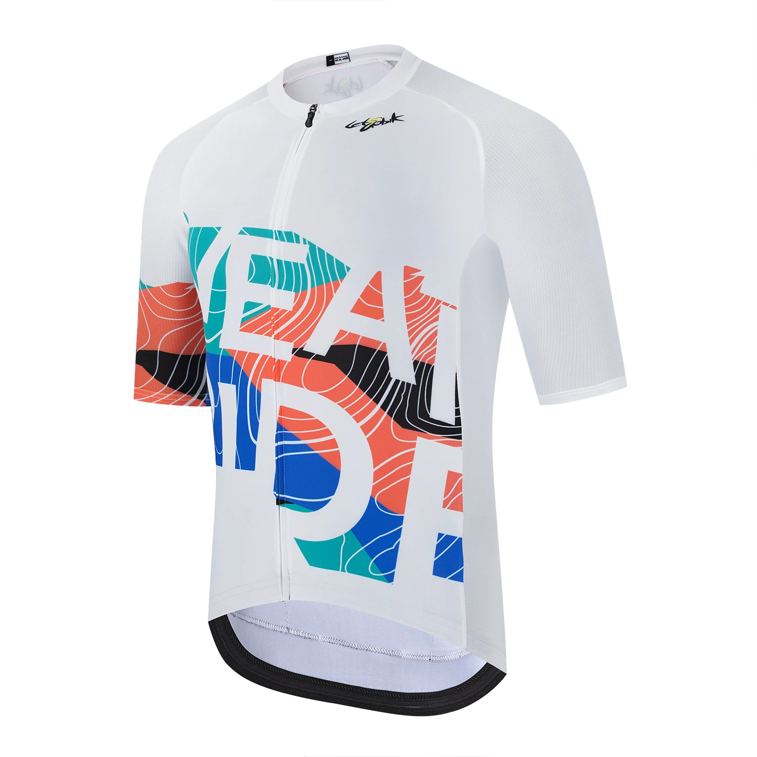 RAUDAX Herren-Radtrikot, Sommer, kurzärmelig, atmungsaktiv, Fahrrad-Rennshirt, schnell trocknende Sportbekleidung, Rennrad-Kleidung