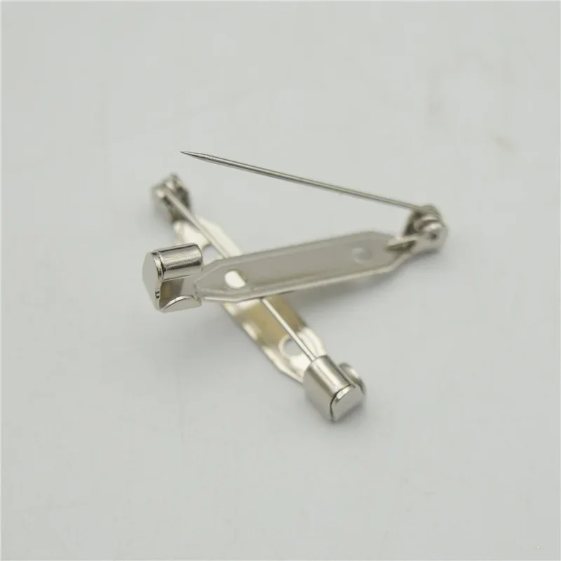 100pcs  High Quality Safety pin Brooch Base Back Bar Badge Holder Brooch Pins DIY Jewelry Finding