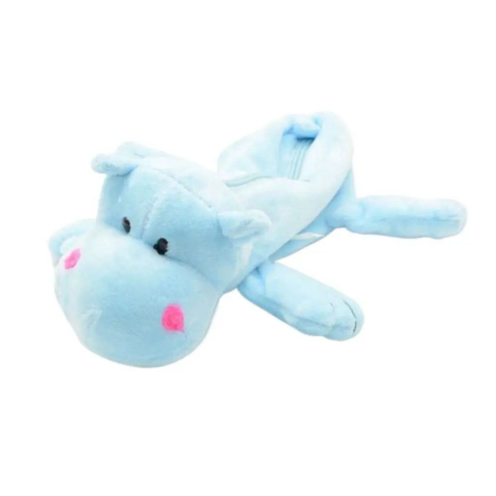 

For Kids Great Gift Animal Elephant Creative Pen Pouch Stationery Bag Plush Pencil Bags Cosmetic Bag Pencil Case