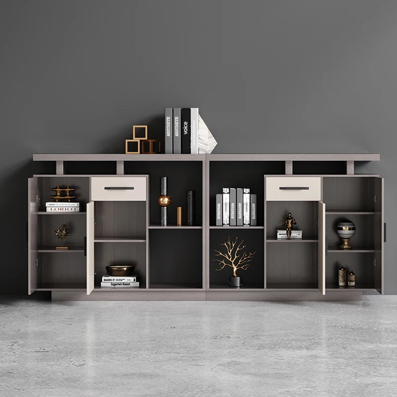Nordic Storage Living Room Cabinets Filing Decor Bookcase Wood Living Room Cabinets Buffet Sideboards Vitrina Home Furniture