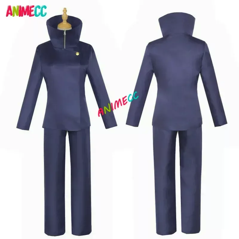 ANIMECC en Stock S-2xL Toge Inumaki Cosplay Costume Perruque Tatouage Autocollant Chaussures Halloween ixDe Noël Uniforme SвOutfit Hommes