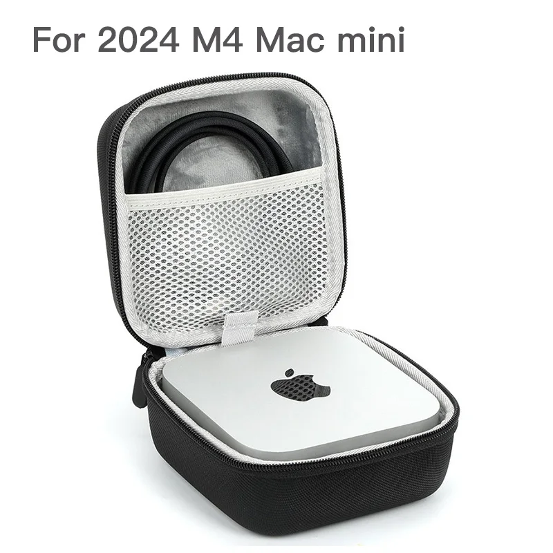 Hard Shell Shockproof Bag For Apple Mac Mini M4 2024 EVA Shock Resistance Outdoor M4 pro Accessory Anti Scratch case