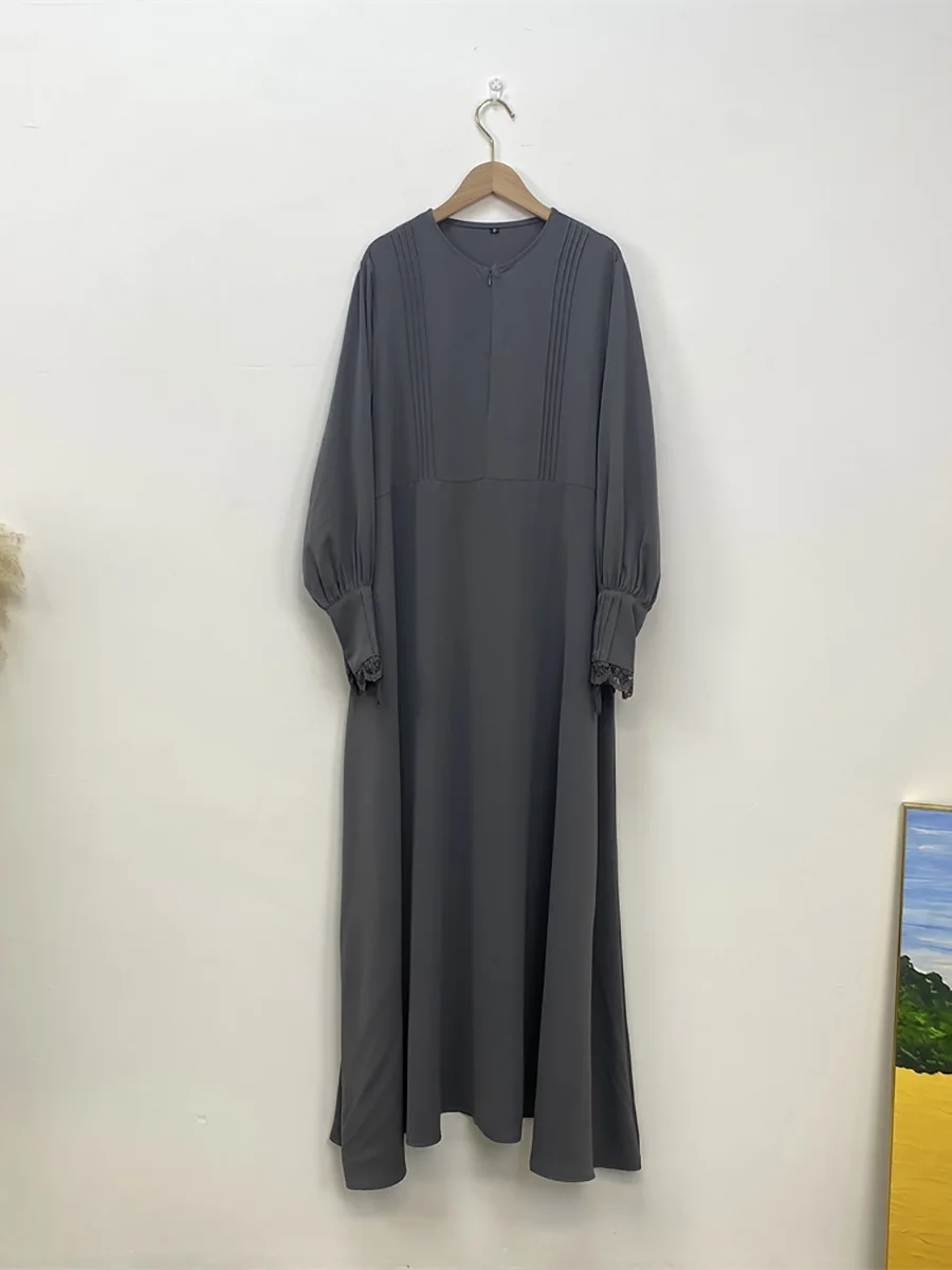 عباية تشاومينغ دبي Musulman De Mode فستان حجاب تركيا قفطان إسلامي ملابس إسلامية للنساء رداء متواضع قفطان ماروكين عيد 53