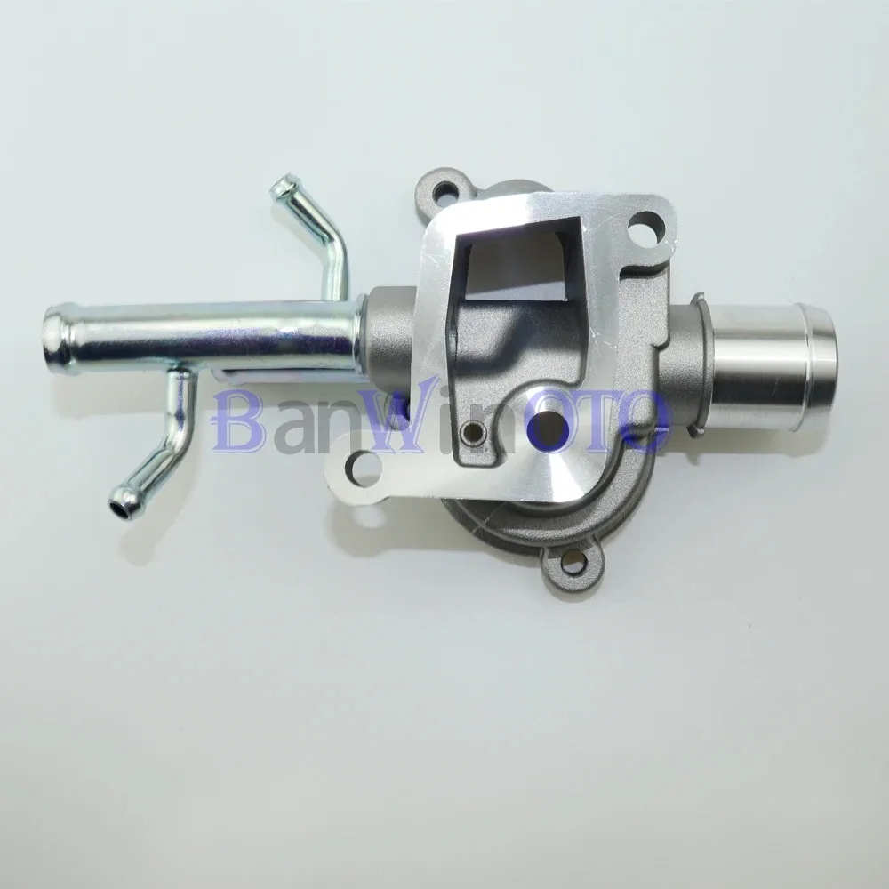 2562026100 Conjunto de Carcasa de Termostato de Aluminio para Automóvil, Refrigerante del Motor, Compatible con Hyundai Accent,