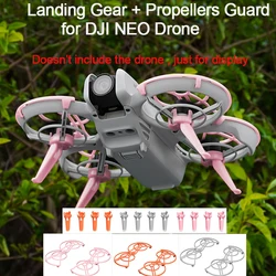 Fit for DJI NEO Drone Anti-collision Propellers Guard Ring Cage+Landing Gear Raise Support Leg Full Protection Accessories