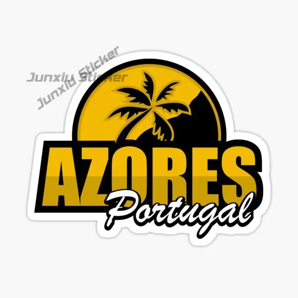 Azores Portugal Flag National Emblem Scenic Tourism Car Sticker Decal