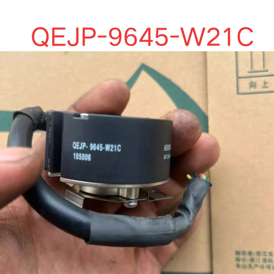 Second-hand test OK QEJP-9645-W21C encoder Fast Shipping