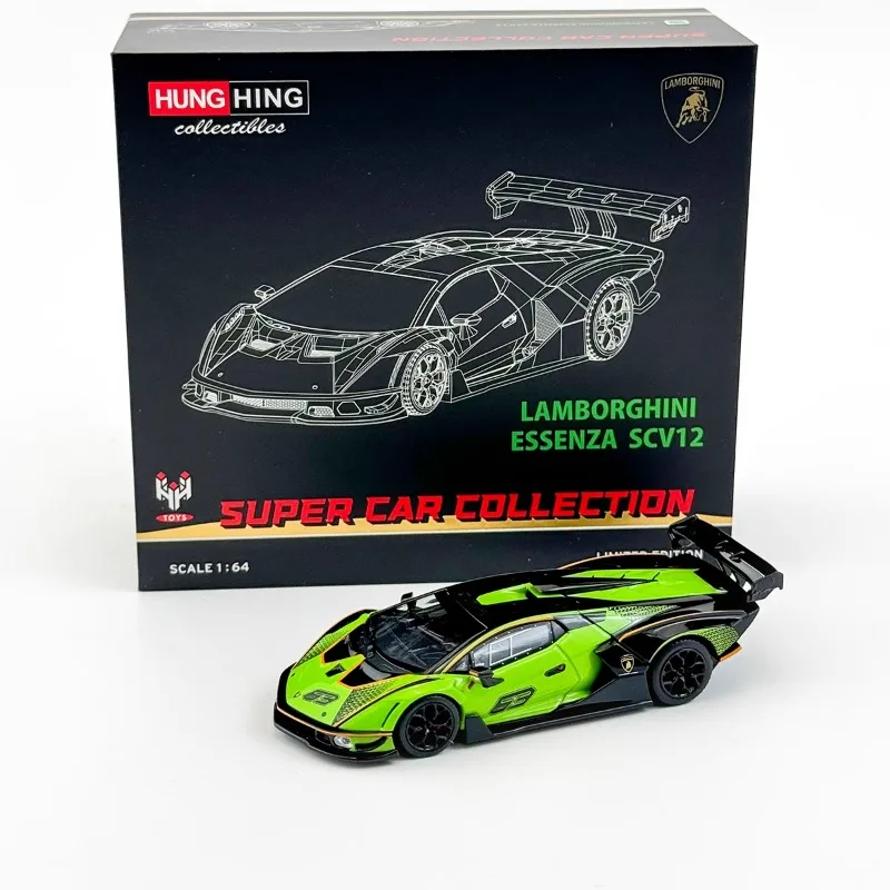 HH Toys 1/64 LAMBORGHINI SCV12 COLLEETON édition limitée alliage jouet véhicule à moteur moulé sous pression en métal modèle cadeaux