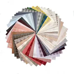 Filato tinto giapponese retrò patchwork tessuto trapunta tessuto artigianale fasci applique cucito tessuto trapuntato 20 * 20 cm 10 pezzi