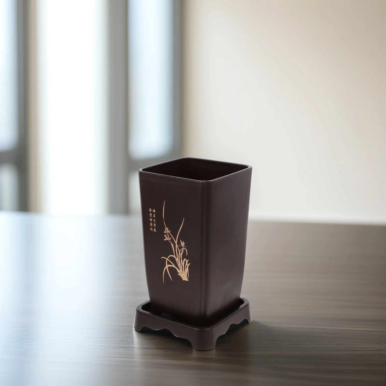 

Orchid Planters Resin Material Breathable Design Safe Durable Household Flowerpots Indoor Plants Decoration Orchid Flower Pot