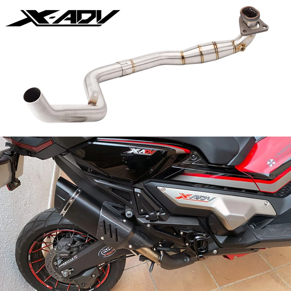 For Honda X-ADV 750 X ADV750 XADV 750 Motorcycle Exhaust Espace Full System Front Pipe Connect Original Muffler ADV750 exhaust