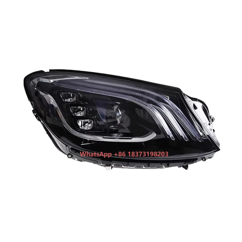 

GDJ Headlight Suitable for S-Class 14-17 W222 Geometric Multi-beam LED Daytime Running Lamp