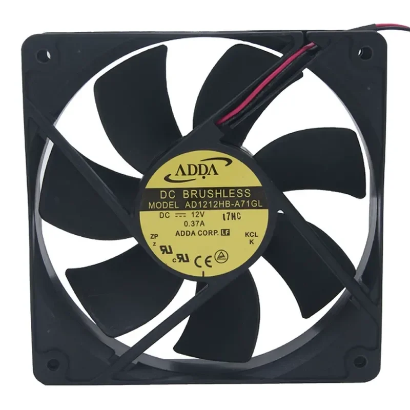 New Taiwan ADDA DC12V chassis cooling fan AD1212HB/MB/LB/UB-A71GL/A73GL