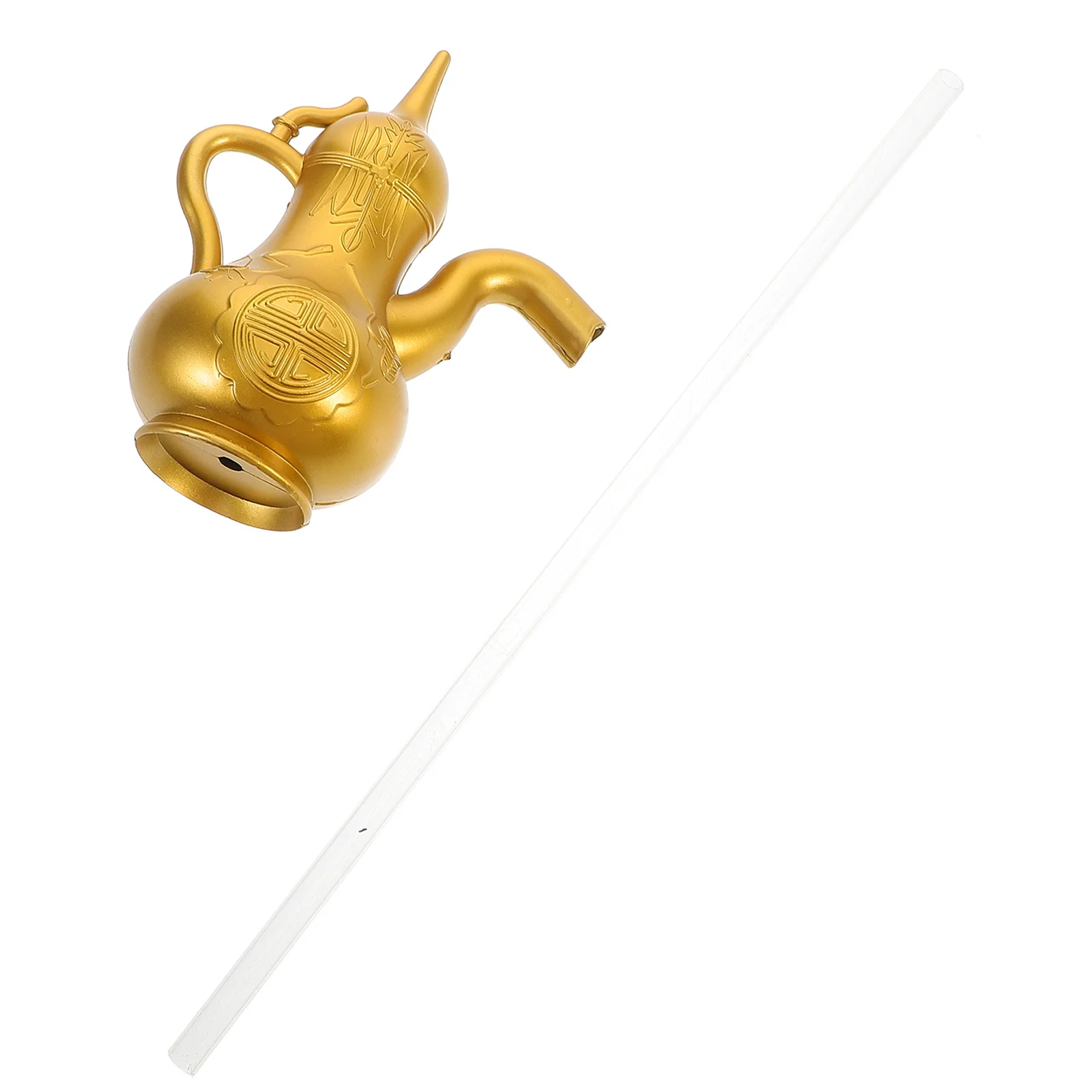 

DIY Floating Gourd Fountain for Indoor Outdoor Tabletop Decorative Water Feature Lucky Charm Flow Device Landscape Ornament Home