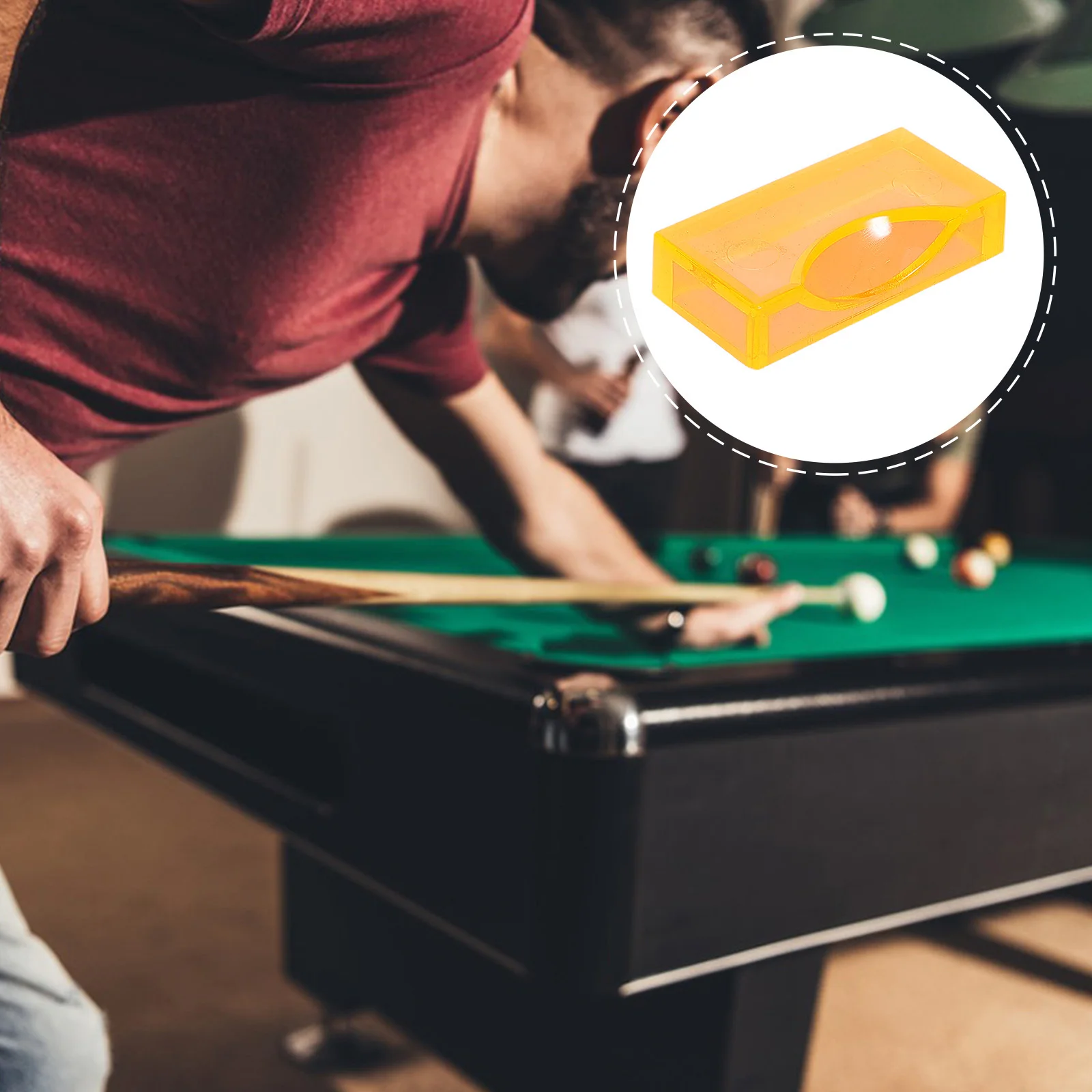 

Billiard Ball Position Marker Transparent Locator for Snooker Pool Tables High Precision Aiming Tool Compact Storage Friendly