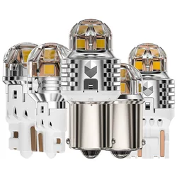 2Pcs DC12-50V Car T10 W5W Led Light Nichia Emc 3030 Chips Non-polarity Lamp Bulb Auto White DC12-50V Automotive Accessories