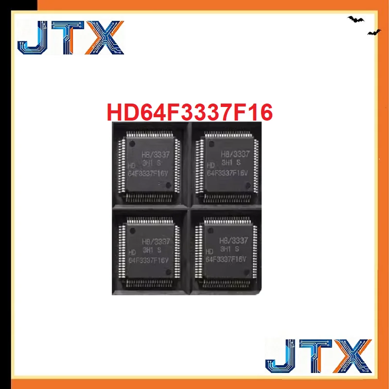 1PCS/LOT HD64F3337F16 64F3337F16 QFP80