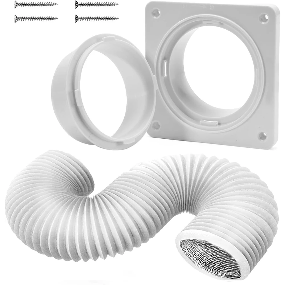 

Quick Disconnect Kit Dryer Vent Connector Energy Cost Reduction Extensive Coverage Complete Dryer Installation Kit