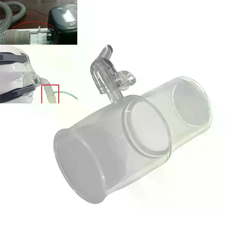 /YOV/1Pcs CPAP Oxygen Blend Adapter CPAP Oxygen Enrichment Connector Adapter Cap