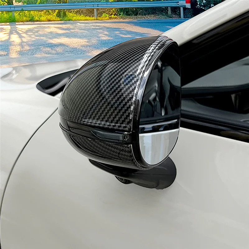 ABHY-Car مرآة الرؤية الخلفية غطاء الغطاء الواقي 6 قطعة مجموعة ل Xiaomi Su7 الجانب مرآة مقاومة للخدش تعديل الملحقات