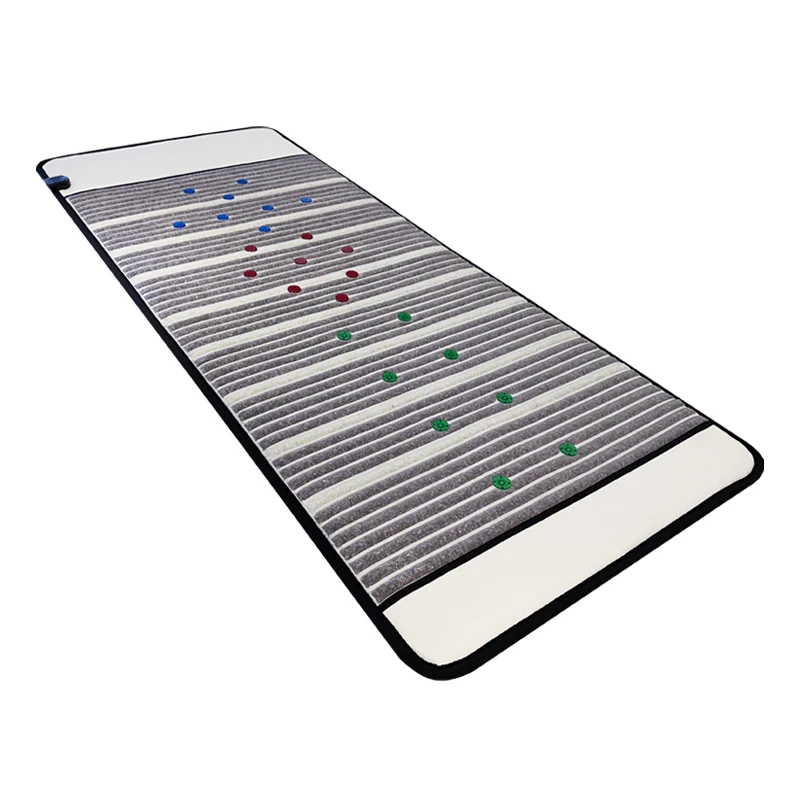 Massage Mat with Amethyst Heated Body App Personalized Heated Mattress
