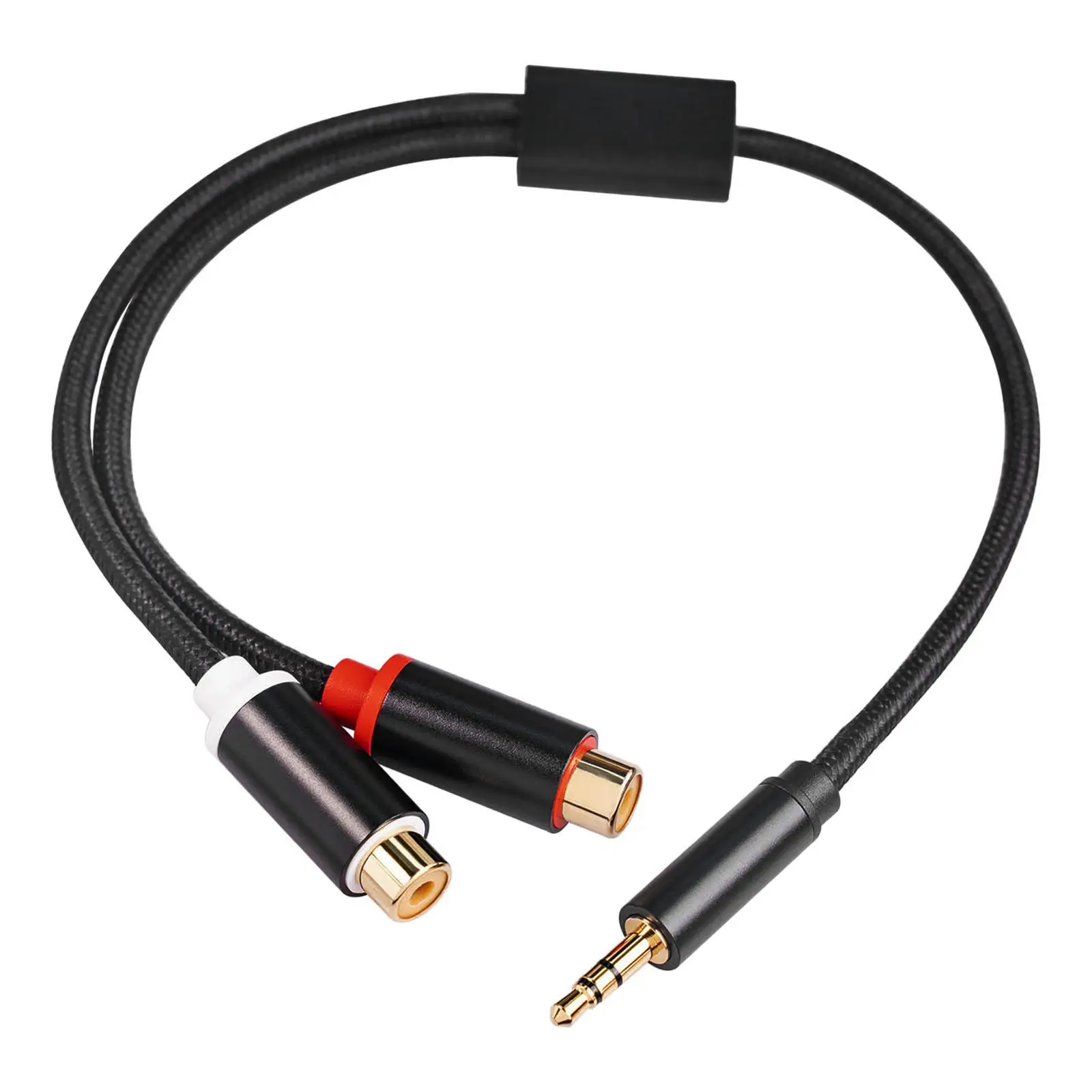 3.5mm to Cable Female Audio Speaker Cable for Amplifier Mixing