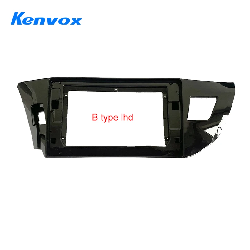 10.1 بوصة راديو السيارة فآسيا الإطار لتويوتا كورولا رالينك 2014 2016 غلاف 2 الدين رئيس وحدة داش غطاء لوحة الأسلاك تسخير