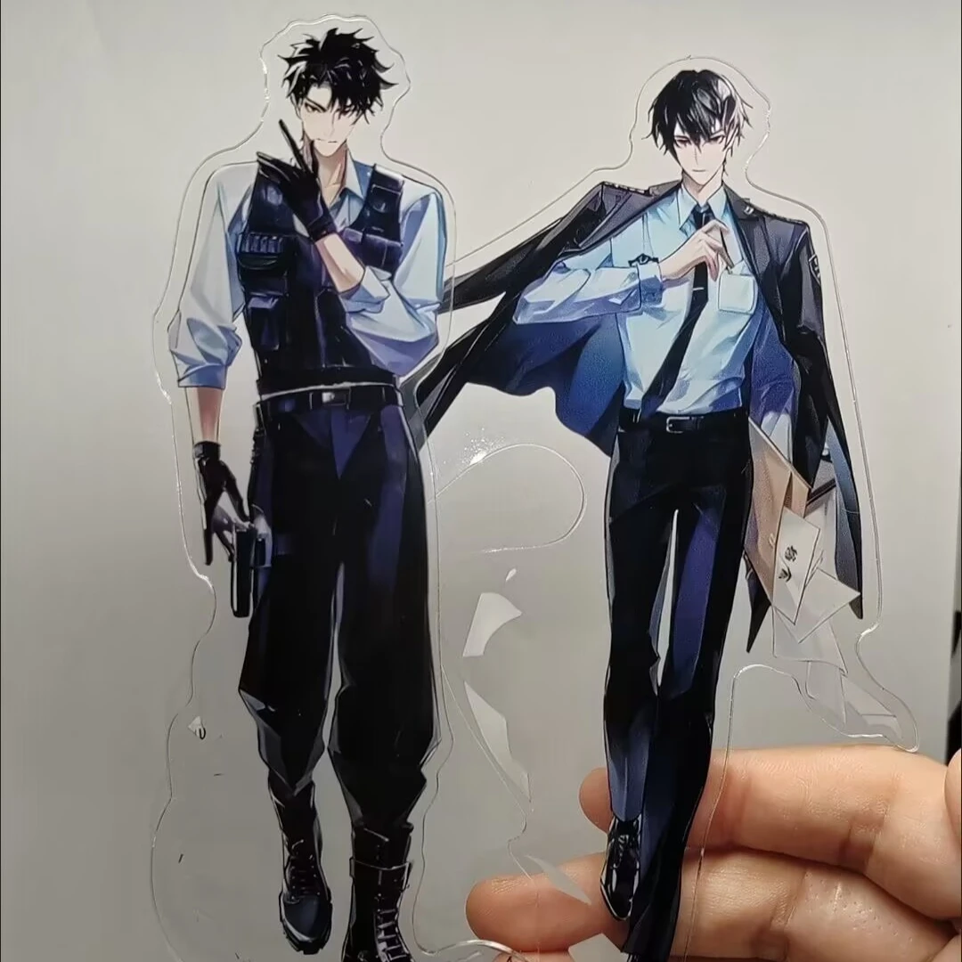 علامة واقفة رحلة عالية المستوى من خلال القمر، كسر الغيوم، حامل مزدوج من الأكريليك من تأليف يان شيه جيانغ تينغ CP